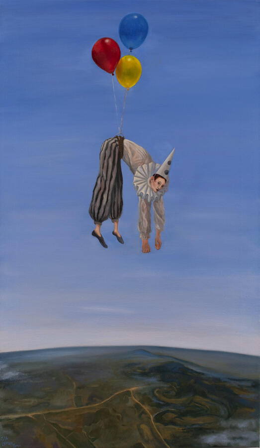 Over and Out Oil on canvas, 2024